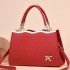 2024 New Fashionable Bow Bridal Bag Simple and ladylike Style Handbag Large Capacity Single Shoulder Cross Shoulder Bag Trendy