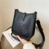 Bag women's bag 2024 new Evelyn bucket bag mini mini TOGO shoulder crossbody women's bag solid color small square