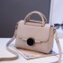 Women's bag 2024 autumn new fashionable buckle hand-held small bag Korean version sweet shoulder crossbody bag, one piece dropshipping