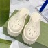 G Home Cave Shoes 2023 Spring/Summer New Collection: Thick Sponge Cake Bottom, Increased Headcover, Hollow Out Breathable Slippers for Women