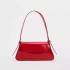 ZA Women's Bag 2024 New Product Minimalist Shoulder Bag Solid Color Soft Versatile Underarm Bag Minimalist Stick Bag Trendy