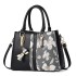 [Shichen Women's Bag] Personalized Printed Middle aged Mom Bag Large Capacity Handbag 2024 New Fashion Shoulder Bag