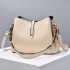 [Shichen Women's Bag] Women's 2024 New Simple Shell Small Bag Fashion and Leisure Single Shoulder Crossbody Bag Hair Collection