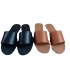 ZA2024 autumn new round toe open toed flat bottomed wide one line cool slippers for women wearing on the beach, versatile in the air