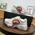 2023 High Version G Family Dad Shoes Women's New Dingdang Cat Thick Bottom Casual Sports Shoes Real Leather Versatile Couple's Style