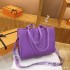 Cross border popular women's bag fashion tote bag large capacity new solid color PU handbag high-end women's crossbody bag