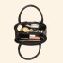 [Cross border Women's Bag] 2024 New Fashionable Casual Handbag Soft Leather Embroidery Thread Middle aged Mother's Bag Cross border Women's Bag