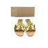 ZA New Product: Large Sized Flat Shoes for Foreign Trade in Europe and America, 2024 Summer Round Headed Fashion Beach Sandals, Women's Outdoor Cool Slippers