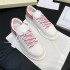 2022 New Genuine Leather McQueen Dropped Rubber Tail White Shoes for Women, Sponge Cake Thick Bottom Couple's Casual Versatile Sports Board Shoes