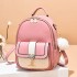 【 Cross border Backpack 】 Women's Bag 2024 New Casual Fashion Handheld Backpack Color blocked Large Capacity Travel Bag