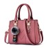 2024 New Trendy European and American Handbag, Hairball Pendant, Simple Single Shoulder Crossbody Bag, Women's Bag