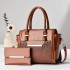 Cross border women's bag: Leisure single shoulder women's bag 2024 new large capacity mother and child bag, shiny leather fashionable handbag