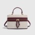 ZA Women's Bag 2024 New Popular Handbag Hard Fashion Small Square Bag Structure Bag Single Shoulder Mini Crossbody Bag