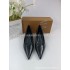 2024 Spring New Lacquer High Heels Women's Fine Heels Professional Shiny Leather High Heels Pointed Work Shoes Single Shoes