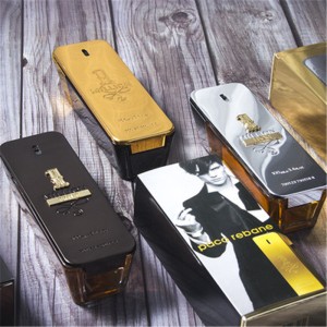 Foreign Trade Cross border Gold Million perfume Wood Flavor Leather Temptation Man Flavor Rich 100ml