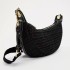 ZA Women's Bag Spring 2024 New Product Crescent Bag Versatile Casual Crossbody Bag Woven Underarm Bag Grass Woven Half Round Bag