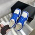 Star style square shoes 2022 summer new casual square toe sneakers flat leather lace up color blocked board shoes for women