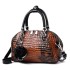 Crocodile patterned shell bag for women 2024 new European and American fashion handbag foreign trade large capacity single shoulder crossbody bag bags