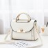 【 Women's hair replacement bag 】 Knitted hand-held small bag 2024 new fashionable buckle small square bag, single shoulder crossbody bag hair replacement