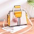 2024 New Fashionable European and American Bag for Women, Same Style Color Contrast Foreign Trade Large Capacity Women's Bag, Single Shoulder Bag Trend