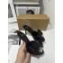 ZA2024 New Women's Shoes Butterfly Bow Fashion Versatile High Heel Slippers Round Head Back Empty Narrow Heel Sandals