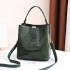 Women's 2024 Spring/Summer New Fashion Bucket Bag Korean Edition Women's Stone Pattern Handheld Single Shoulder Crossbody Bag Fairy Bag