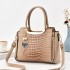 High end large handbag for women in summer, trendy and atmospheric women's handbag, versatile single shoulder crossbody bag, middle-aged women's bag