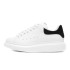 McQueen Guangdong Little White Shoes Made of Genuine Leather 2023 New Women's Shoes, Popular in Autumn and Winter, Versatile, Thick Bottom, Inner Height Increase McQueen Board Shoes