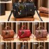 Women's bag 2024 new handbag fashion shoulder bag European and American trend PU leather pillow bag crossbody bag one piece dropshipping