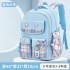 Elementary school girls' backpack, lightweight new backpack for grades 136, large capacity spine protection cute backpack