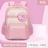 New children's elementary school backpack for girls in grades one to six, waterproof and load reducing, large capacity boy's spine protection backpack