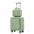 2022 new front opening luggage compartment 18 inch lightweight small travel suitcase for women, computer, and men