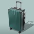 New ins travel suitcase, aluminum frame luggage, trolley box, universal wheels, 20 female and male students, 24 password leather box, 28