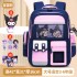 New elementary school backpack for girls, lightweight and reduced weight, spine protection, large capacity children's backpack, wholesale for grades 1-6