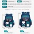 2024 New Primary School Boys and Girls 3-6 Children Boys Lightweight Spinal Protection and Weight Reduction Backpack for First and Second Grades