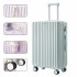 Versatile, fresh, gradient color luggage, Japanese style, high aesthetic value, simple suitcase, student password lock, travel suitcase