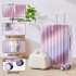 Versatile, fresh, gradient color luggage, Japanese style, high aesthetic value, simple suitcase, student password lock, travel suitcase