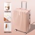 Travel suitcase, small aluminum frame, 20 pull rod suitcase, universal wheels, 24 female and male students, 26 password leather suitcase, 28 inches