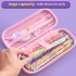 Stationery box for boys and girls, gift pencil case for children, primary school students, 1st to 6th grade children, customized wholesale pencil box for children