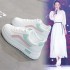 Women's Shoes Special Offer 2023 New Summer New White Shoes Spring and Autumn Versatile Shoes Thick Bottom Street Auction Flat Plate Shoes Korean Edition