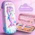 Primary school students' pencil case wholesale, girls' internet famous 3D pencil case, children's creative large capacity multifunctional stationery box