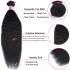 Real person wig, Brazilian real person hair curtain, Yaki hair kinky straight hair extensions, curved straight braids