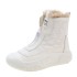 International Station Autumn/Winter New European and American Retro Versatile Snow Boots with Thick Velvet for Warmth and High Top Soft Bottom Women's Cotton Shoes