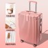 Retro aluminum frame luggage, male silent 22 inch student female password mother and child 24 inch travel suitcase, suitcase with pull rod, can seat people