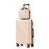 Korean version luggage, female swivel wheels, Instagram influencer, small fresh travel suitcase, 24 inch password leather box, mother box