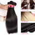 10A Straight hair bundles that can be bleached and dyed in reverse, real hair wig, natural color hair curtain, in stock