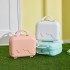 Ice cream bubble suitcase for women, 14 inch small fresh student suitcase, lightweight mini souvenir storage and makeup case