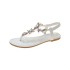 Women's Sandals 2024 Summer New Style Large Diamond Fashion European and American Large Size 4142women's Sandals