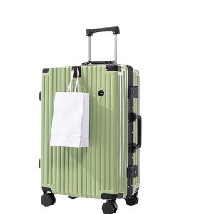 【 Strict Selection Factory 】 Light Luxury Luggage New 2024 Advanced Durable Password Trolley Cardan Wheel