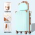 Travel suitcase, small aluminum frame, 20 pull rod suitcase, universal wheels, 24 female and male students, 26 password leather suitcase, 28 inches